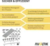Avoltik Solar Halterung Ziegeldach Montageset Dach Produktbild-Vorschau 8