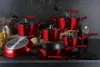 Berlinger Haus Granit Topfset Bh-1226 Rot Metallic Line 15 Produktbild-Vorschau 3