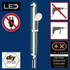 Set di aste doccia a LED 94 cm bianco caldo Anteprima dell’immagine prodotto 3