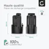 CELLONIC 2x Batterie pour Outil Compatible avec Ridgid Voir les images du produit 4
