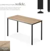 Bureau Vanport - Bois clair industriel, Chêne Sonoma Voir les images du produit 3