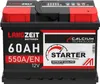 LANGZEIT Autobatterie 60AH 12V 550AEN Starterbatterie +30% Produktbild-Vorschau 4