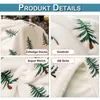 Weihnachtsdecke Plüsch Stickerei Kuscheldecke Winter Produktbild-Vorschau 2