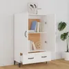 vidaXL Highboard Weiß 70x31x115 cm Holzwerkstoff Produktbild-Vorschau 3