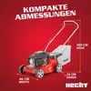 HECHT Rasenmäher Benzin 5408 | 40 cm Schnittbreite | 1,3 kW Produktbild-Vorschau 5
