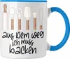 Trendation - Aus Dem Weg Ich Muss Backen Tasse Geschenk Produktbild-Vorschau 1