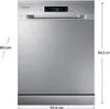 Samsung DW60CG550FSRET Lavastoviglie 14 Coperti Classe D Anteprima dell’immagine prodotto 10