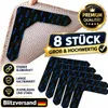 8 × selbstklebende Anti Rutsch Teppich Ecken Pads – Produktbild-Vorschau 1