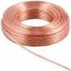 Goobay 15131 Cavo per altoparlanti trasparente CU, 25 m - Anteprima dell’immagine prodotto 4