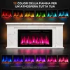 HOMAVO 36 pollici camino elettrico con mobile 1000/2000 W Anteprima dell’immagine prodotto 8