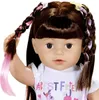 Zapf Creation Zapf Starší sestra Baby born, bruneta, 43 cm Náhled obrázku produktu 15