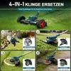 Akku-Rasentrimmer 21V mit 2 Batterie, 5-in-1 Freischneider, Produktbild-Vorschau 3