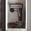 EUGAD Wandgarderobe mit Ablage 10 Haken, 80x41x30 cm, Produktbild-Vorschau 6