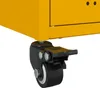 vidaXL Mobile TV giallo senape 68x39x43,5 cm Acciaio Anteprima dell’immagine prodotto 11
