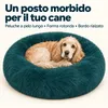IvoQ Cuccia per cani Donut 100 cm - Cuscino soffice per Anteprima dell’immagine prodotto 2