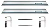 Set di guide Makita 2x guida 1000mm + 2x connettore guida + Anteprima dell’immagine prodotto 2