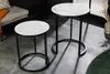 riess-ambiente Design Beistelltisch ELEGANCE 2er Set weiß Produktbild-Vorschau 4