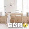 Steckdosenleiste 1,5 m / 5 Steckdosen / weiß / PVC / 1,5 mm2 Voir les images du produit