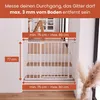 hauck Türschutzgitter, selbstschließend, Flacher Einstieg, Produktbild-Vorschau 3