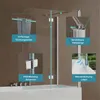 doporro 70x120x140cm Design-Duschwand für Badewanne Produktbild-Vorschau 5