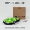 Apollo 200 mm City Scooter Wheel Set - Green Core Produktbild-Vorschau 2