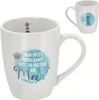Kaffeebecher "Maritim" 3er Set Steingut bauchig Produktbild-Vorschau 6