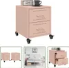 The Living Store Nachttische 2 Stk. Rosa 36x39x43,5 cm Produktbild-Vorschau 1