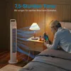 HOMCOM Turmventilator mit Timer, ideal für Zuhause und Produktbild-Vorschau 6