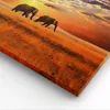 Bild auf Leinwand - Leinwandbild - Elefanten Safari Produktbild-Vorschau 4