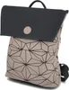 A backpack with a geometric pattern. Produktbild-Vorschau