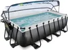 EXIT Black Leather Rahmenpool 400x200x100cm, Aufstellpool, Produktbild-Vorschau 2