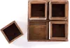 HOLZ AUFBEWAHRUNGSKISTEN "CUBO" | 24x9 cm (BxH), Mahagoni | Produktbild-Vorschau 4