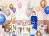 Balon foliowy Happy Birthday z motywem kwiatowym 35cm Podgląd zdjęcia produktu 5