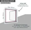Stretch Fliegengitter ELASTIC 130 x 150 cm anthrazit Produktbild-Vorschau 3
