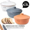 Römertopf Brottopf Rund Ø 30cm - Brotkasten Weiß aus Produktbild-Vorschau 6