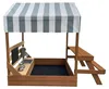 AXI Bo Sandkasten & Spielhaus aus Holz mit Spielküche, Dach Produktbild-Vorschau 7