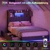 ProximaX Polsterbett 90×200 cm – Mit Stauraum im Kopfteil Produktbild-Vorschau 10