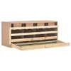 4-delig legnest, 106x40x45 cm, massief hout, grenen Productafbeelding-voorbeeld 10