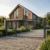 Home Deluxe - Dvoukřídlá zahradní brána ADITUS - antracit, Náhled obrázku produktu 7