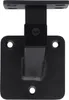 A black metal handrail bracket is shown against a white background. Náhľad obrázku produktu