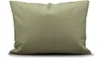 A plain green pillow on a white background. Produktbild-Vorschau