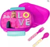 Barbie and Friends 4 tlg Kinder Set Brotdose Aluminium Produktbild-Vorschau 2