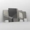 Bild auf Leinwand - Leinwandbild - 4 Teile - Labyrinth Grau Produktbild-Vorschau 4