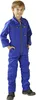 A young boy wearing a blue jumpsuit. Produktbild-Vorschau
