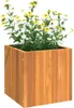 vidaXL květináč 35x35x35 cm z masivního dřeva akácie Náhled obrázku produktu 4