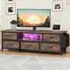 TV-Schrank, TV-Ständer Fernsehschrank, mit 5 Schubladen und Produktbild-Vorschau 1