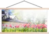 MuchoWow® Textilposter Tulpen - Farben - Frühling 60x30 cm Produktbild-Vorschau 1