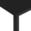 A close-up view of the corner of a black table. Podgląd zdjęcia produktu