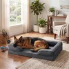 FEANDREA Orthopädisches Hundebett XXXL, abnehmbarer Bezug, Produktbild-Vorschau 2