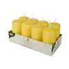 8 Stumpenkerzen Ø 50 mm · 100 mm goldgelb Produktbild-Vorschau 7